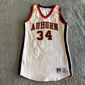 1986 NCAA Auburn Tigers Game Issue Russell Athletic Chris Morris Jersey #34 M